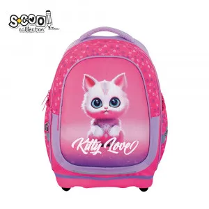 S-COOL RANAC ANATOMSKI KITTY LOVE 39*33*18.0CM SC2942