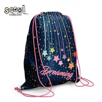 S-COOL TORBA ZA PATIKE 46*35.50CM FALLIN STARS 