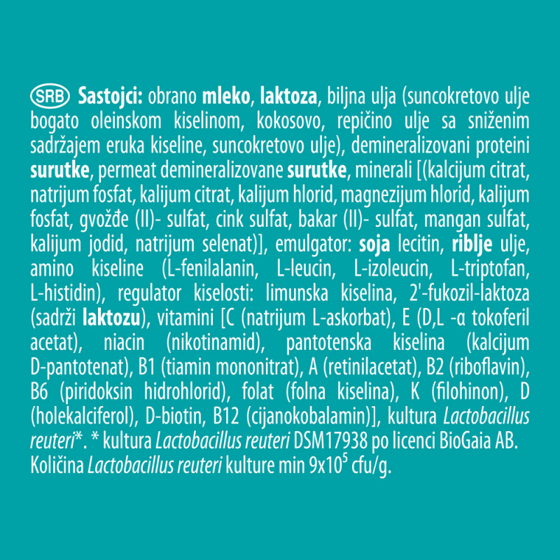 NESTLE MLEKO NAN OPTIPRO 2 800G