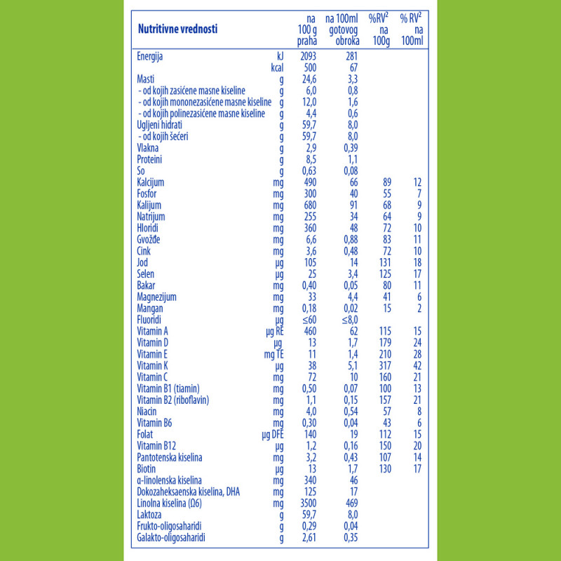 NESTLE MLEKO NAN COMFORTIS 2 800G
