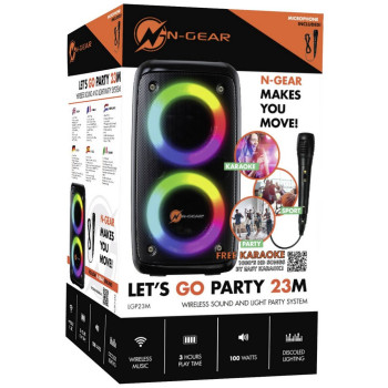 N-GEAR BLUETOOTH ZVUCNIK SA LED SVETLOM 