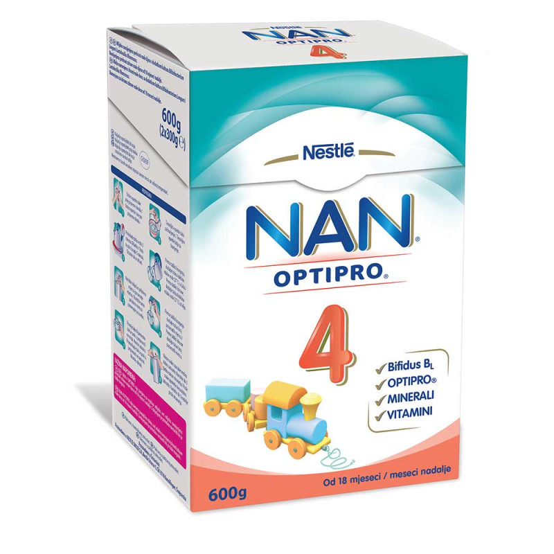 NESTLE NAN 4 OPTIPRO 18M 600G 