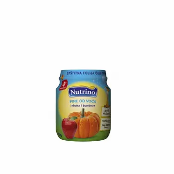 NUTRINO PIRE OD VOCA JABUKA I BUNDEVA 125G 