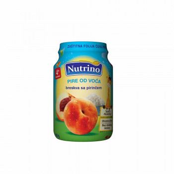 NUTRINO PIRE OD VOCA BRESKVA SA PIRINCEM 190G 