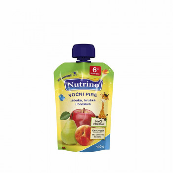 NUTRINO POUCH JABUKA, KRUSKA I BRESKVA 100G 
