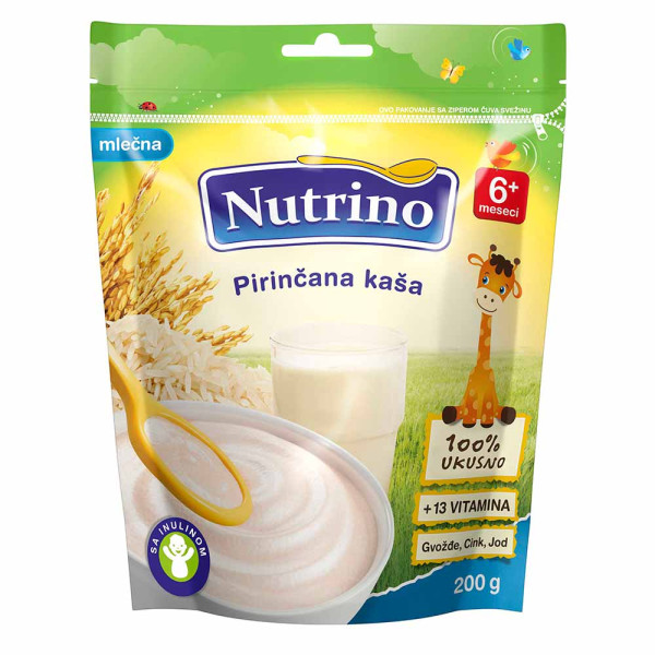 NUTRINO MLECNA KASA OD PIRINCA 200G 
