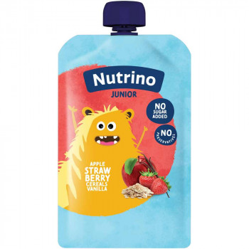 NUTRINO LAB JUNIOR JABUKA,JAGODA,ZITARICE,VANILA 180G 