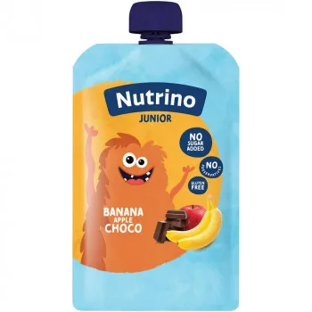 NUTRINO JUNIOR  POUCH BANANA, JABUKA, COKOLADA 180G 