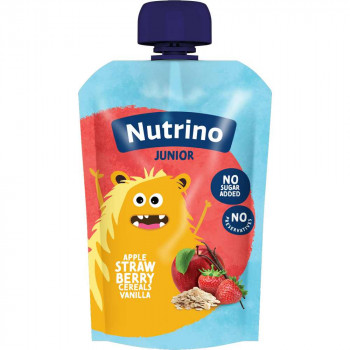NUTRINO LAB JUNIOR MIX JABUKA, JAGODA, ZITARICE, VANILA 100G 