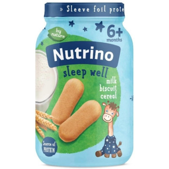 NUTRINO KASICA SA KEKSOM I PSENICOM 190G 