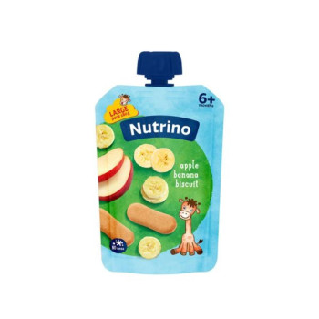 NUTRINO JABUKA BANANA BISKVIT 180GR 