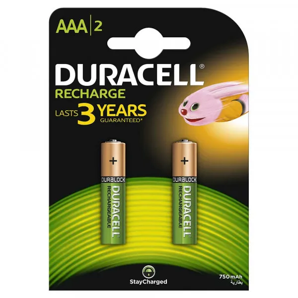 DURACELL DOPUNJIVE STAY CHARGED 6M BATERIJA AAA 2KOM 750MAH 