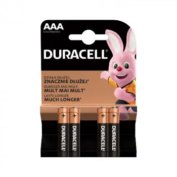 DURACELL BASIC AAA 4KOM DURALOCK 