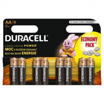 DURACELL BASIC AA 8KOM DURALOCK 