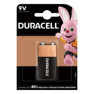 DURACELL BASIC 9V 1KOM BATERIJA DURALOCK