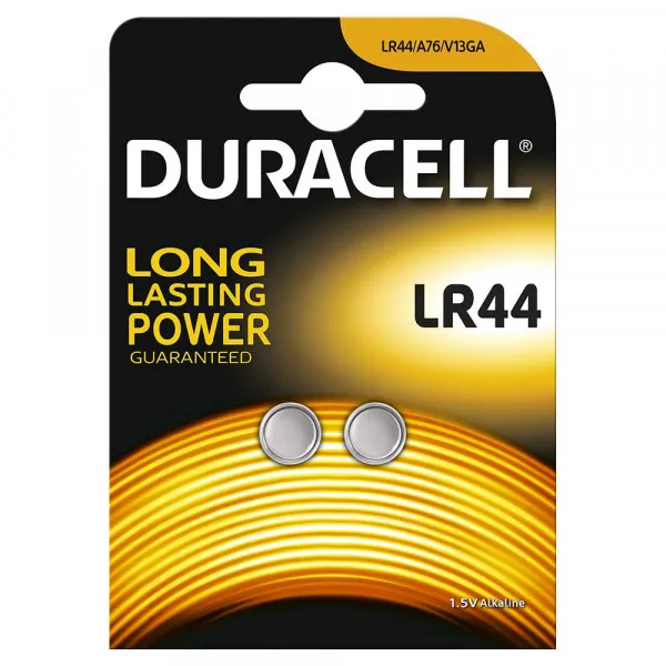 DURACELL SPEC BAT LR44 2KOM 