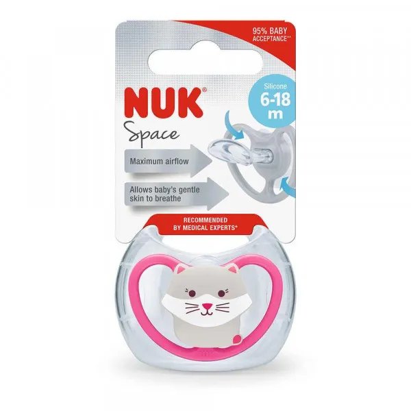 NUK VARALICA SILIKON SPACE BOX 6-18M 