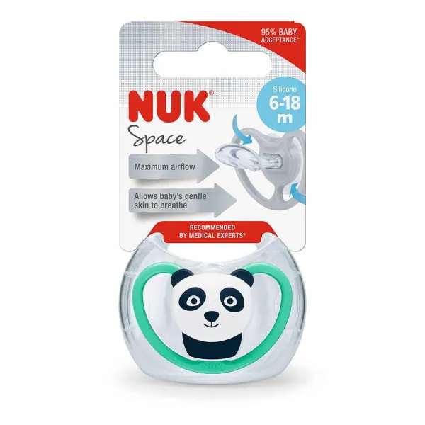 NUK VARALICA SILIKON SPACE BOX 6-18M 