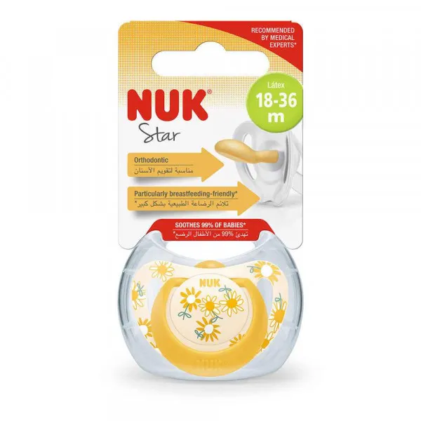 NUK VARALICA KAUCUK 18-36M BOX STAR 