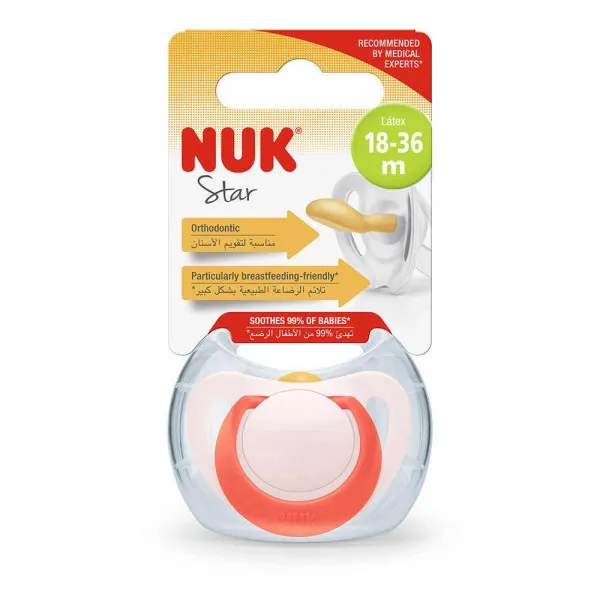 NUK VARALICA KAUCUK 18-36M BOX STAR 