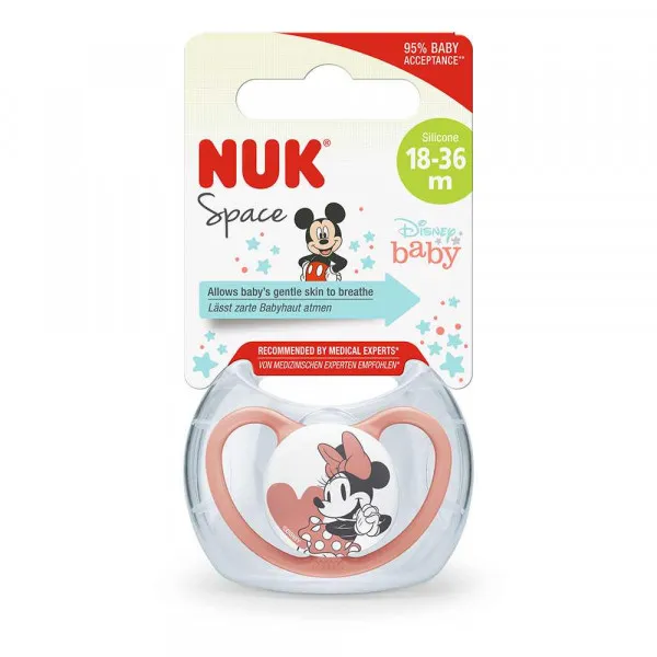 NUK VARALICA SILIKON 18-36M MICKEY SPACE 