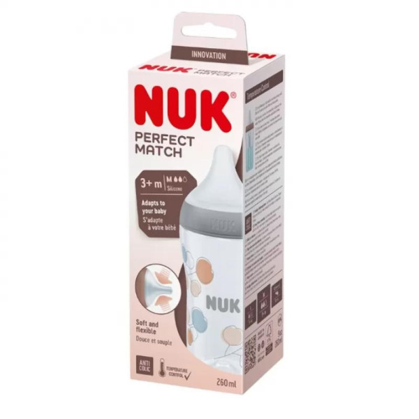 NUK FLASICA PL PERFECT MATCH M TWIG 260 ML 