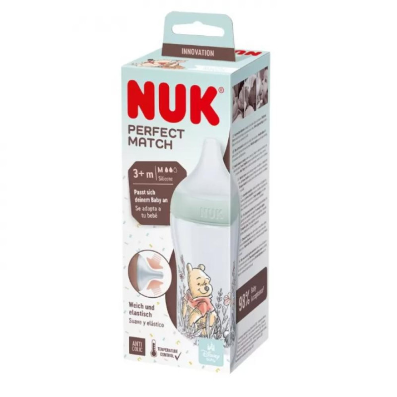 NUK FLASICA PL PERFECT MATCH M WINNIE 260ML 