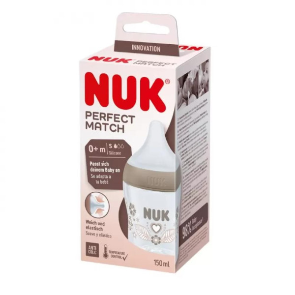 NUK FLASICA PL PERFECT MATCH S HEART 150 ML 