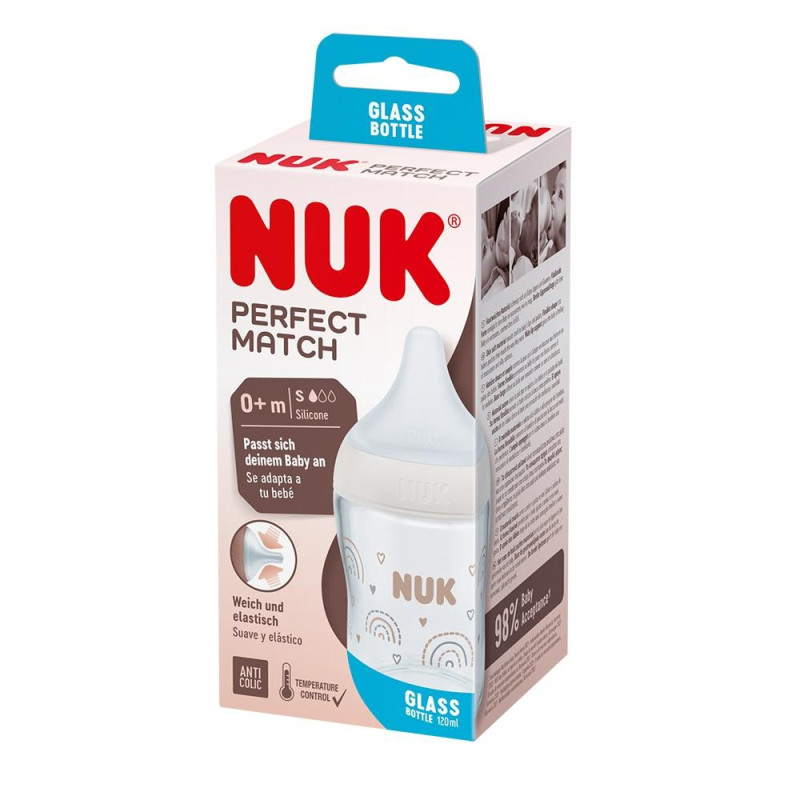 NUK FLASICA ST PERFECT MATCH S RAINOW 120ML 