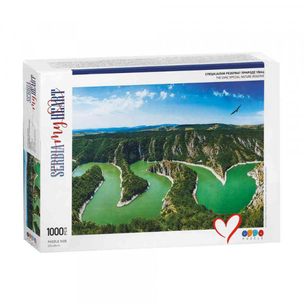 ODDO PUZZLE UVAC SERBIA MY HEART COLLECTION 