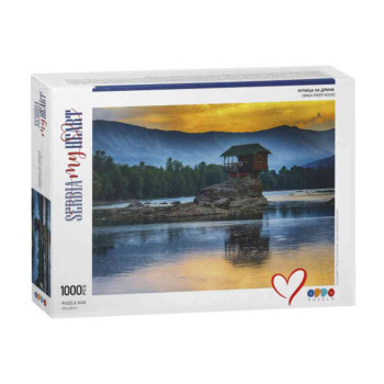 ODDO PUZZLE KUCICA NA DRINI SERBIA MY HEART COLLECTION 960513 