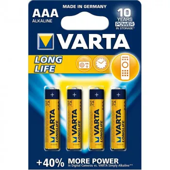 VARTA LONGLIFE ALKALNA LR03 BLI4 