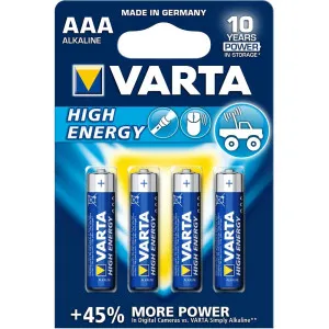 VARTA HIGH ENERGY ALKALNA LR03 BLI4
