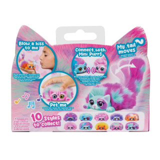 TOYS MINI PURRS INTERAKTIVNA MACA SORT 