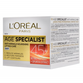 LOREAL PARIS AGE SPECIALIST ANTIWRINKLE 45+ DNEVNA NEGA PROTIV BORA 50 ML