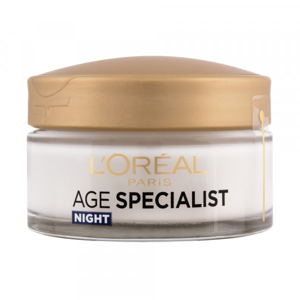 LOREAL PARIS AGE SPECIALIST ANTIWRINKLE 65+ NOCNA NEGA PROTIV BORA 50 ML