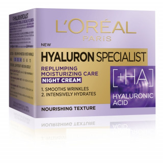 LOREAL PARIS HYALURON SPECIALIST NOCNA HIDRATANTNA KREMA ZA VRACANJE VOLUMENA 50 