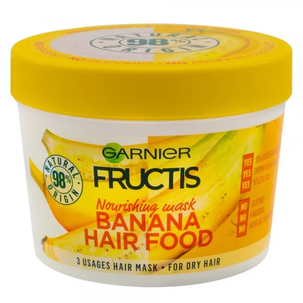 GARNIER FRUCTIS HAIR FOOD BANANA MASKA 390 ML 