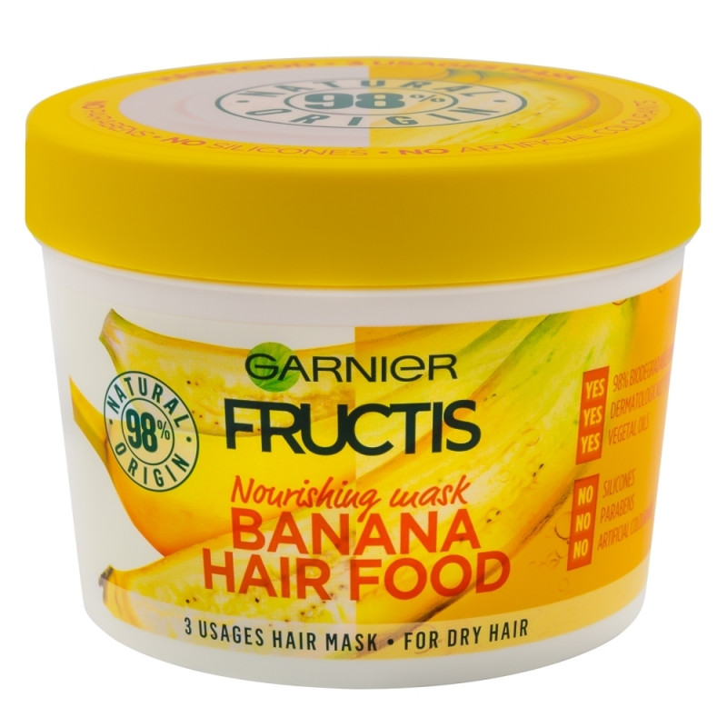 GARNIER FRUCTIS HAIR FOOD BANANA MASKA 390 ML