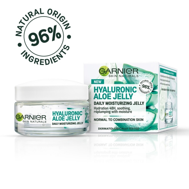 GARNIER SKIN NATURALS HYALURONIC ALOE JELLY HIDRATANTNI GEL ZA LICE ZA NORMALNU