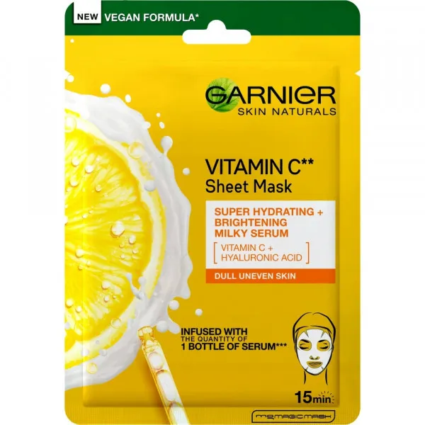 GARNIER SKIN NATURALS MASKA U MARAMICI S VITAMINOM C 28G 