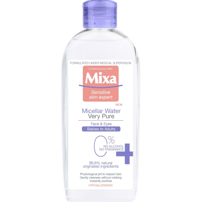 MIXA VERY PURE MICELARNA VODA 400 ML