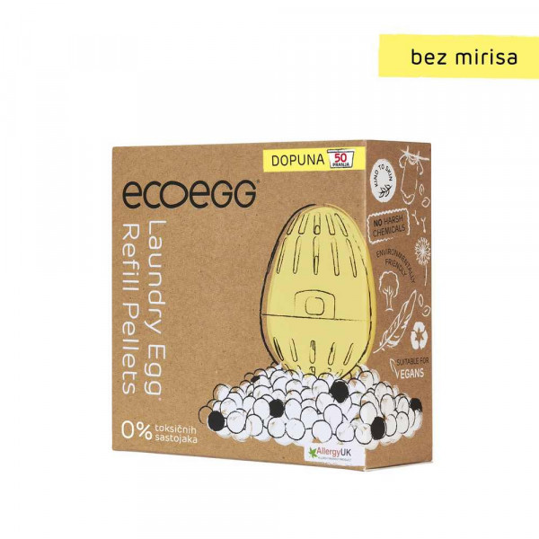 ECOEGG DOPUNA ZA DETERDZENT BEZ MIRISA 50 PRANJA 