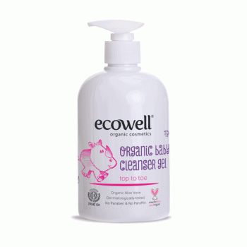 ECOWELL ORGANSKI GEL ZA CISCENJE KOZE BEBA 500 ML 