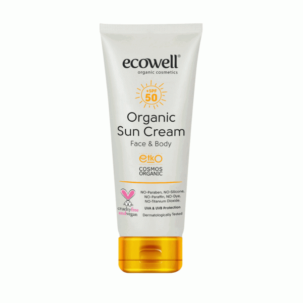 ECOWELL ORGANSKA KREMA ZA SUNCANJE SPF 50 110 GR 