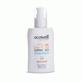 ECOWELL ORGANSKI LOSION ZA SUNCANJE SPF 30 150 ML 