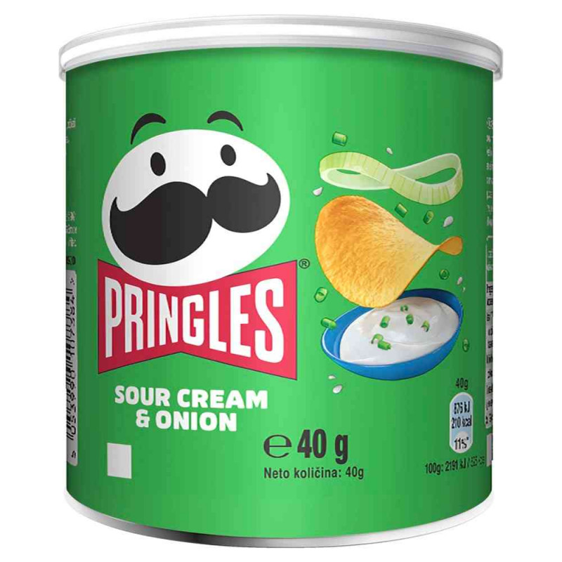PRINGLES SOUR CREAM ONION 40 G