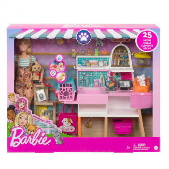 BARBIE PET SHOP SET SA LUTKOM 