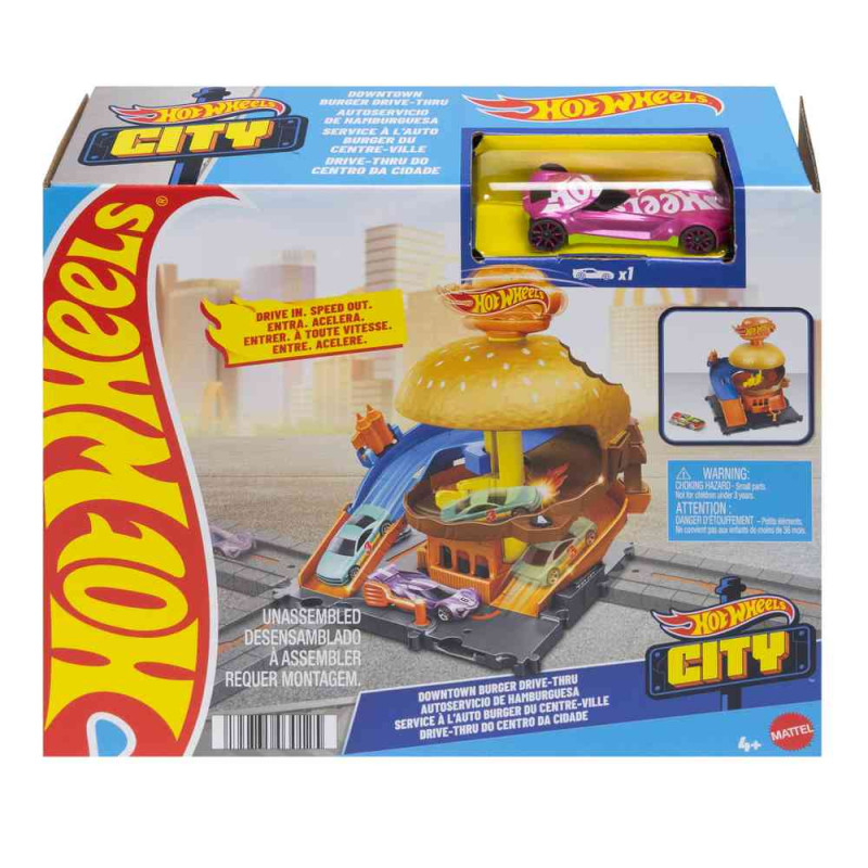 HOT WHEELS SET U CENTRU GRADA ASST 22 