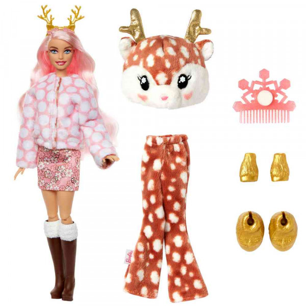 MATTEL BARBIE CUTIE REVEAL - JELEN